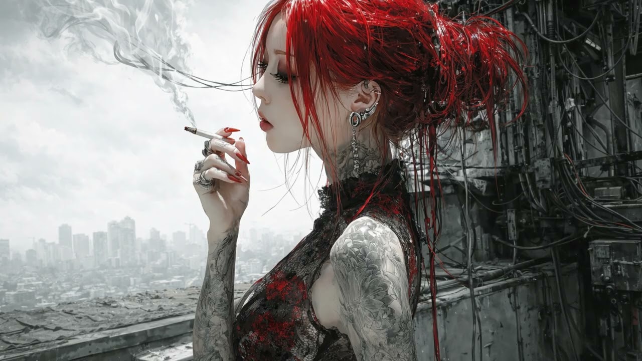 Neon Ashes | Dark Cyberpunk Cinematic Instrumental | CydoMusic