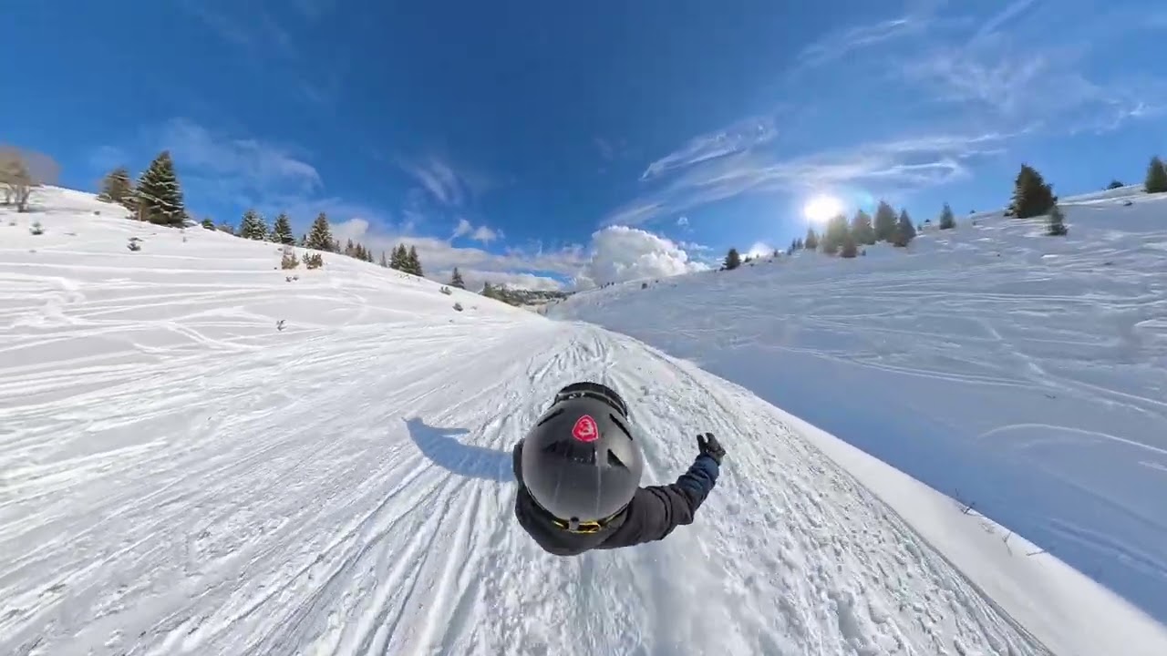 Snowboarding at Kodra e Diellit | Insta360 X5 POV