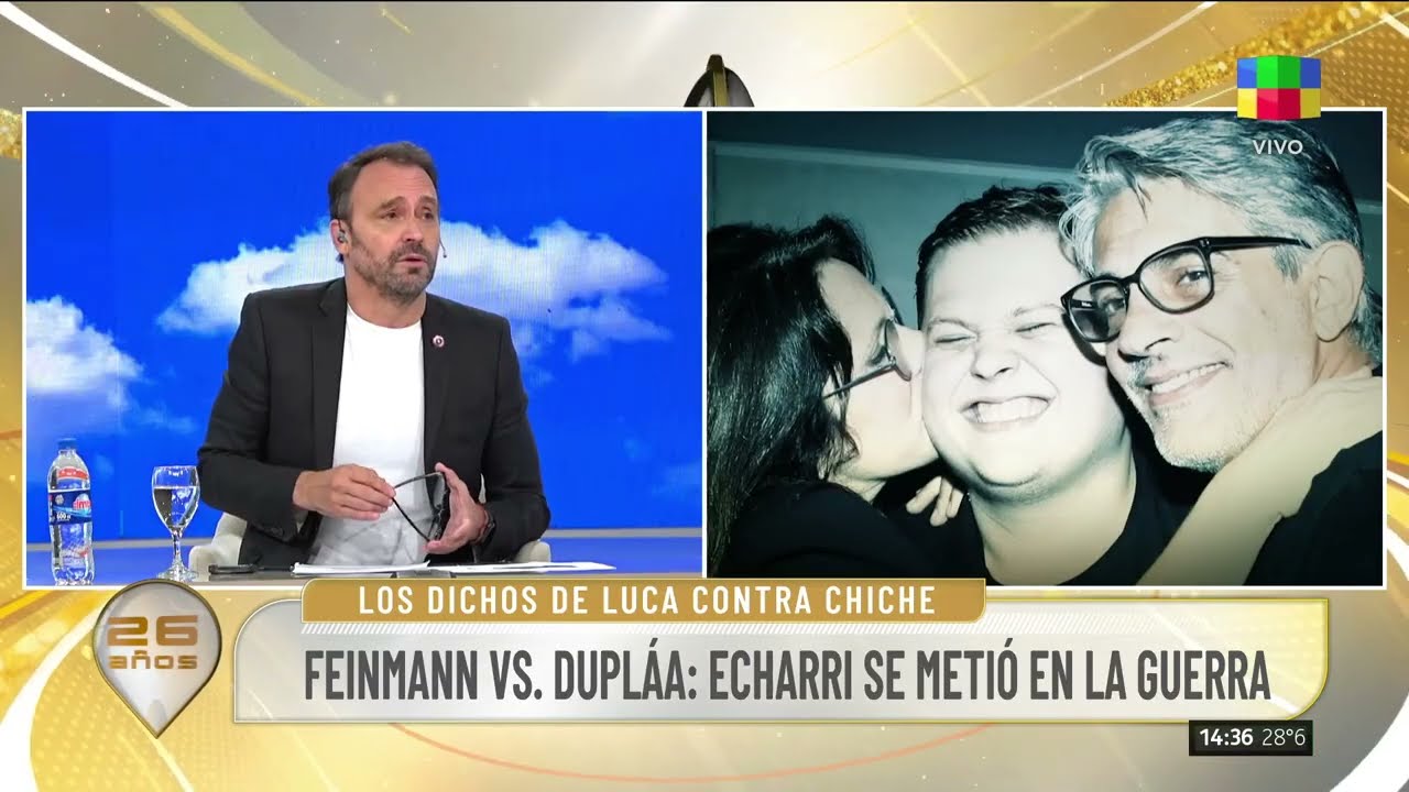 👊🏼 CRUCE entre FEINMANN - NANCY DUPL&Aacute;A Y PABLO ECHARRI
