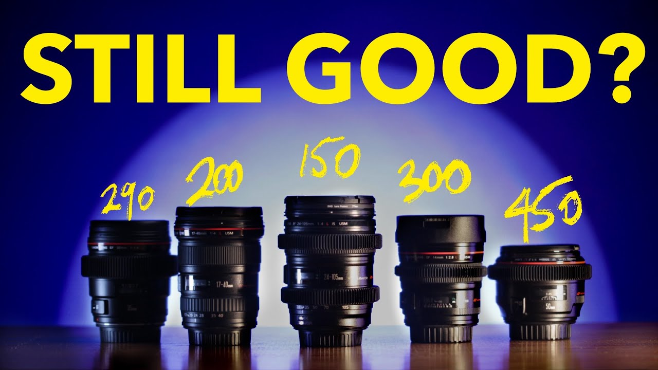 DON'T MISS OUT on these 5 CANON EF L LENSES