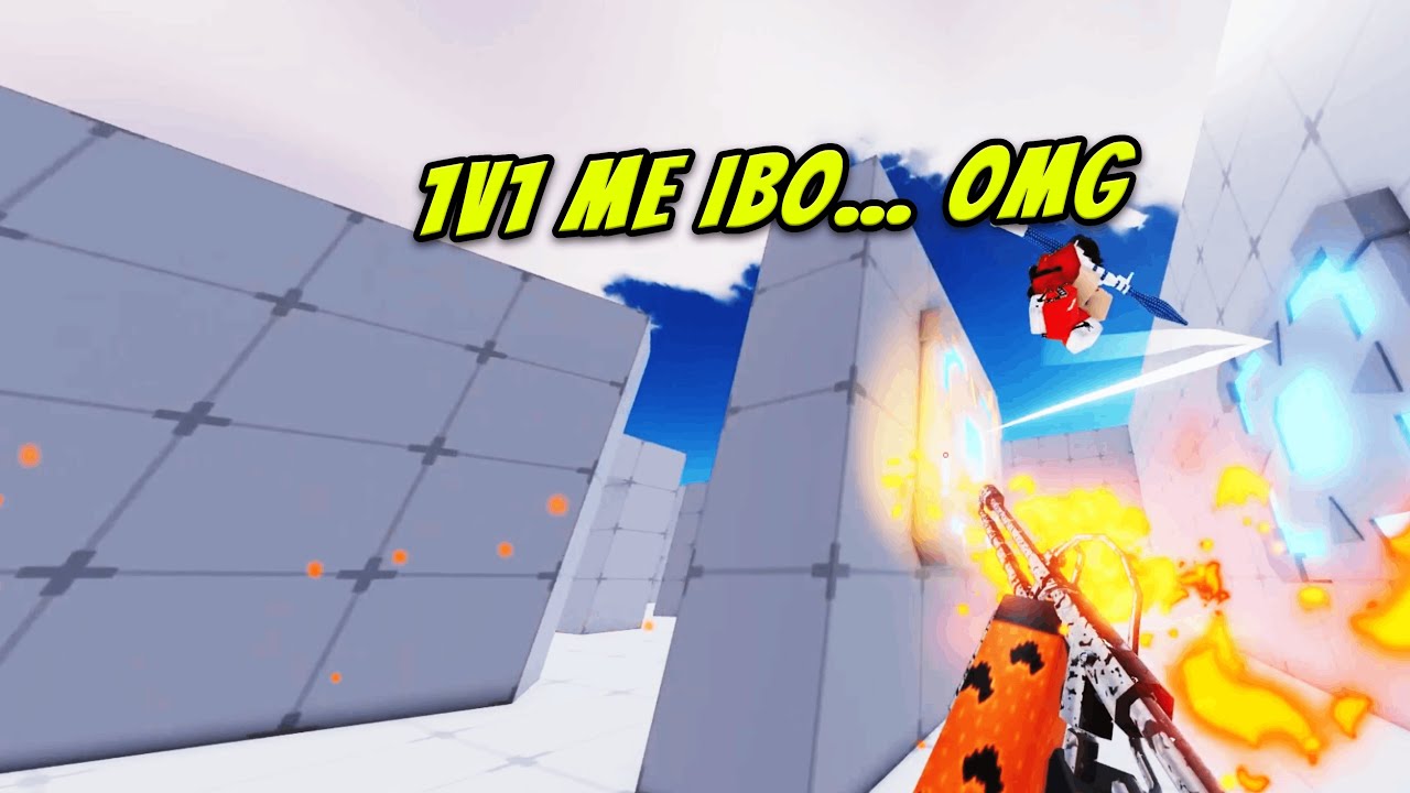 1v1 me Ibo 😎 E sakatova 😂 | Rivals Roblox
