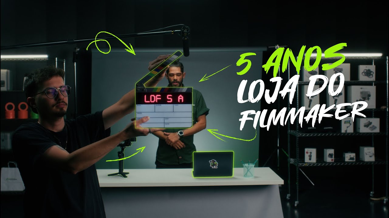 FILME 5 ANOS LOJA DO FILMMAKER