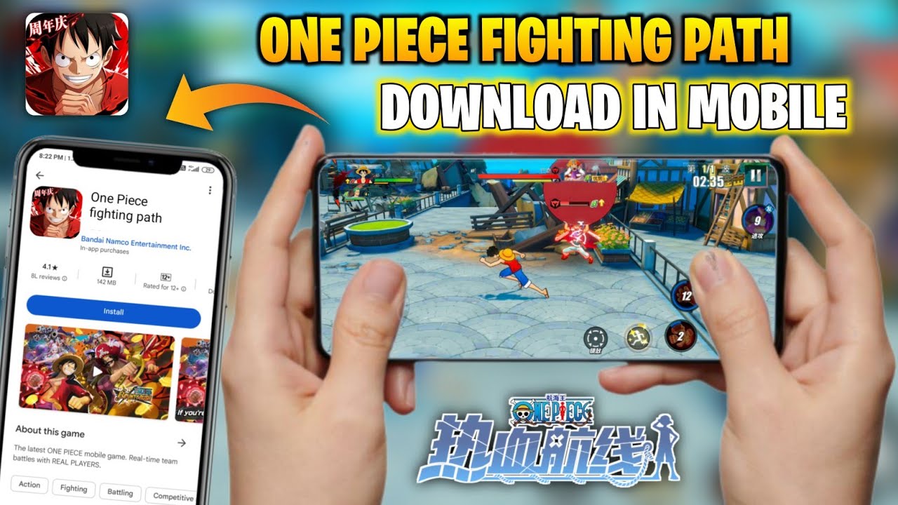 how to download one piece fighting path in android mobile | one piece fighting path download android