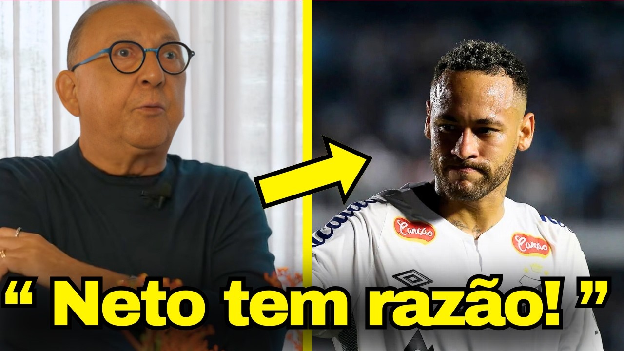 🚨NETO TINHA RAZÃO! ATÉ O GALVÃO PERDEU A LINHA COM MAIS UM ERRO DO NEYMAR! ENTREVISTA POLÉMICA