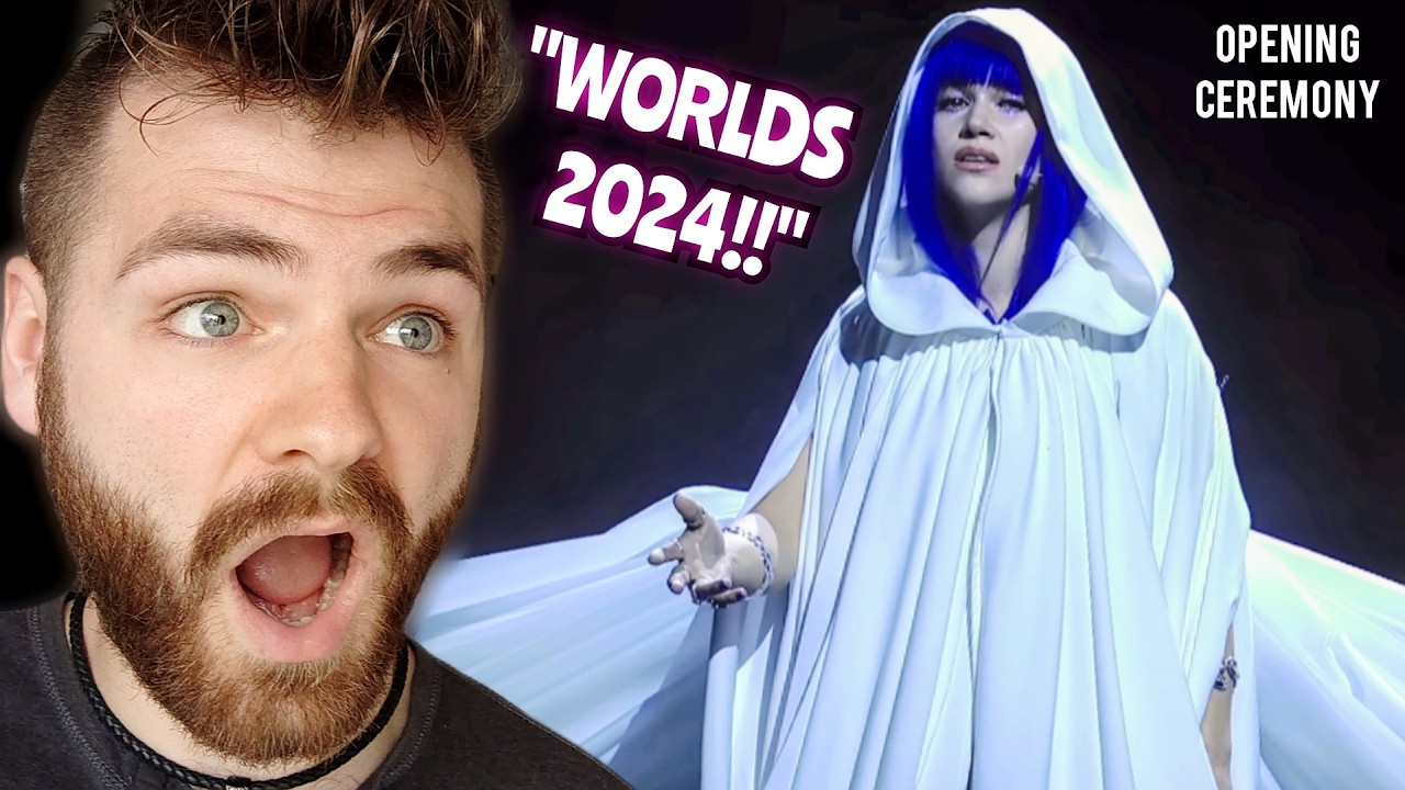 WORLDS 2024 Finals Opening Ceremony | LEAGUE OF LEGENDS | Linkin Park, Ashnikko and More! | REACTION