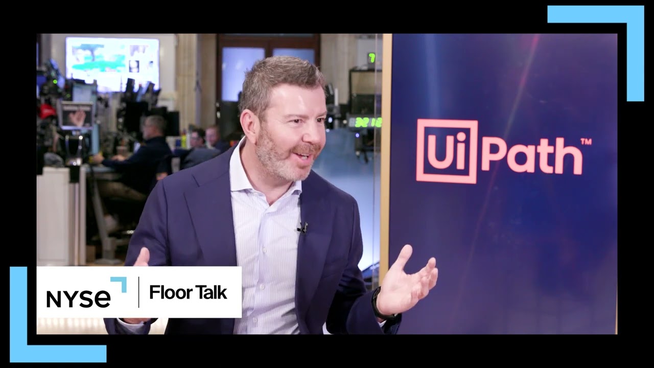 UiPath's Co-CEO Daniel Dines on NYSE Floor Talk