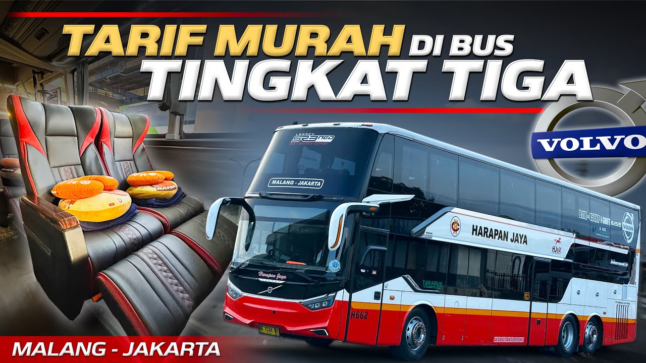 GAK SALAH NIH KASIH HARGA SEGINI⁉️Trip Malang - Jakarta with Harapan Jaya Tingkat Tiga