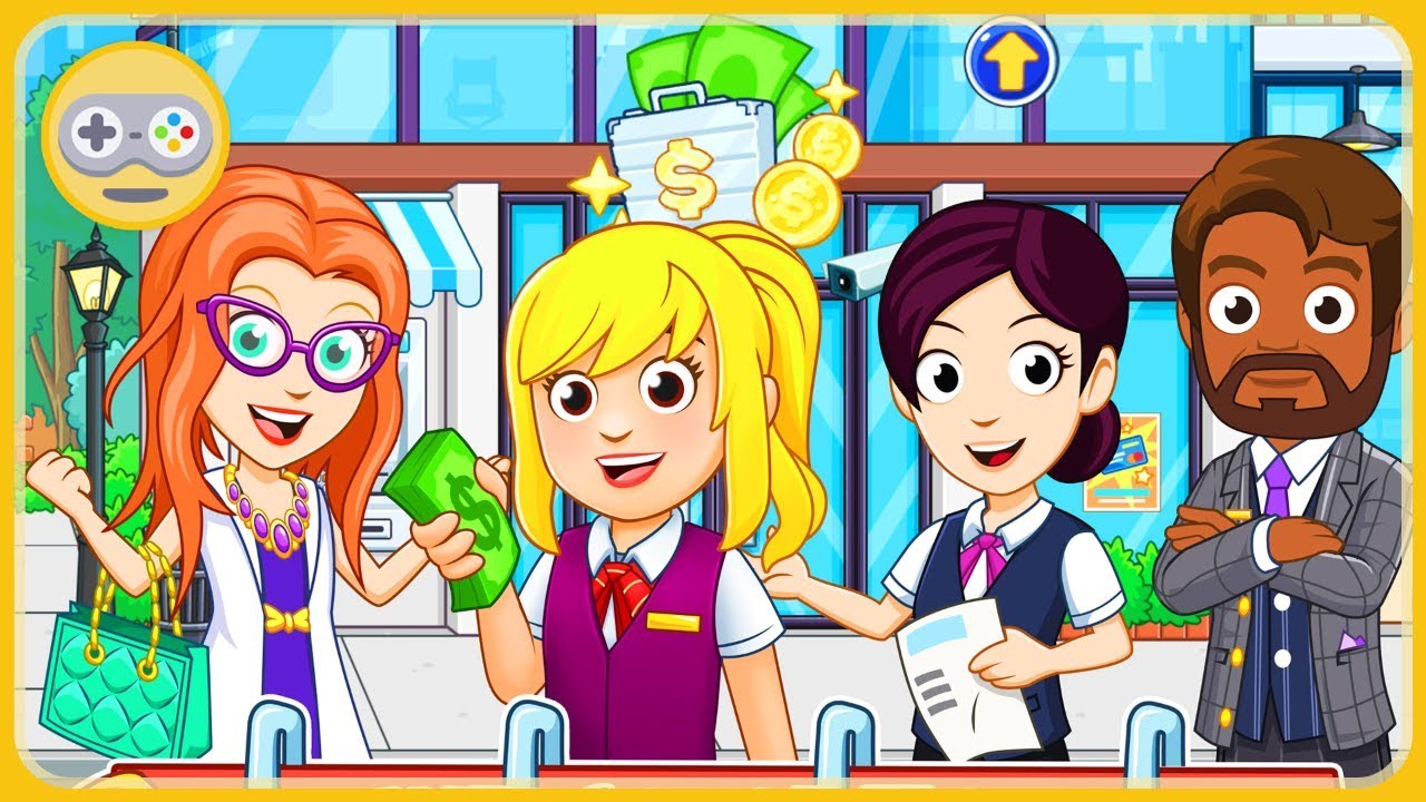 My City Bank. Май Сити Банк. Новая игра от My Town Games