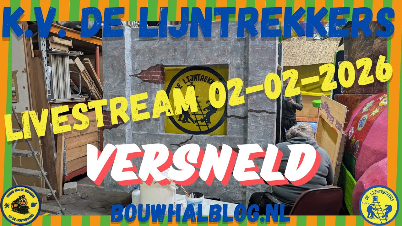 Livestream 2-2-2026 Versneld - BC KV de Lijntrekkers 2025/2026 #kruikenstad #carnaval