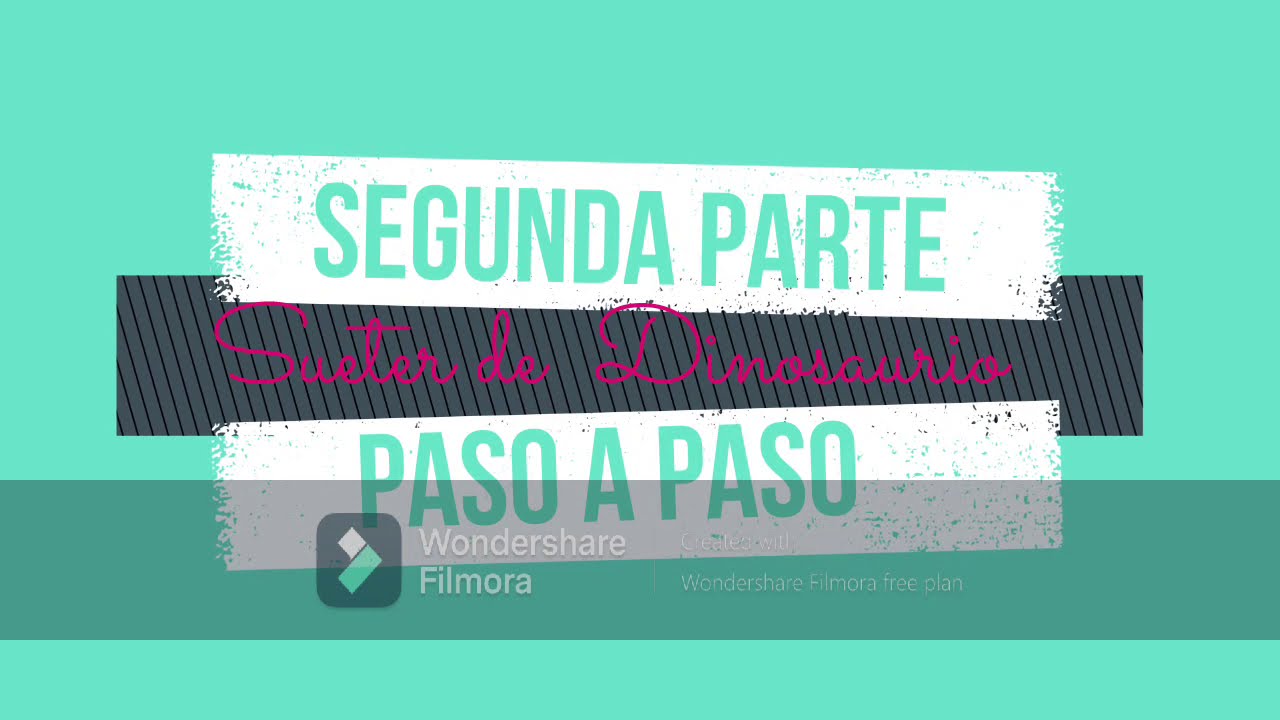 SUETER DE DINOSAURIO (parte 2).
