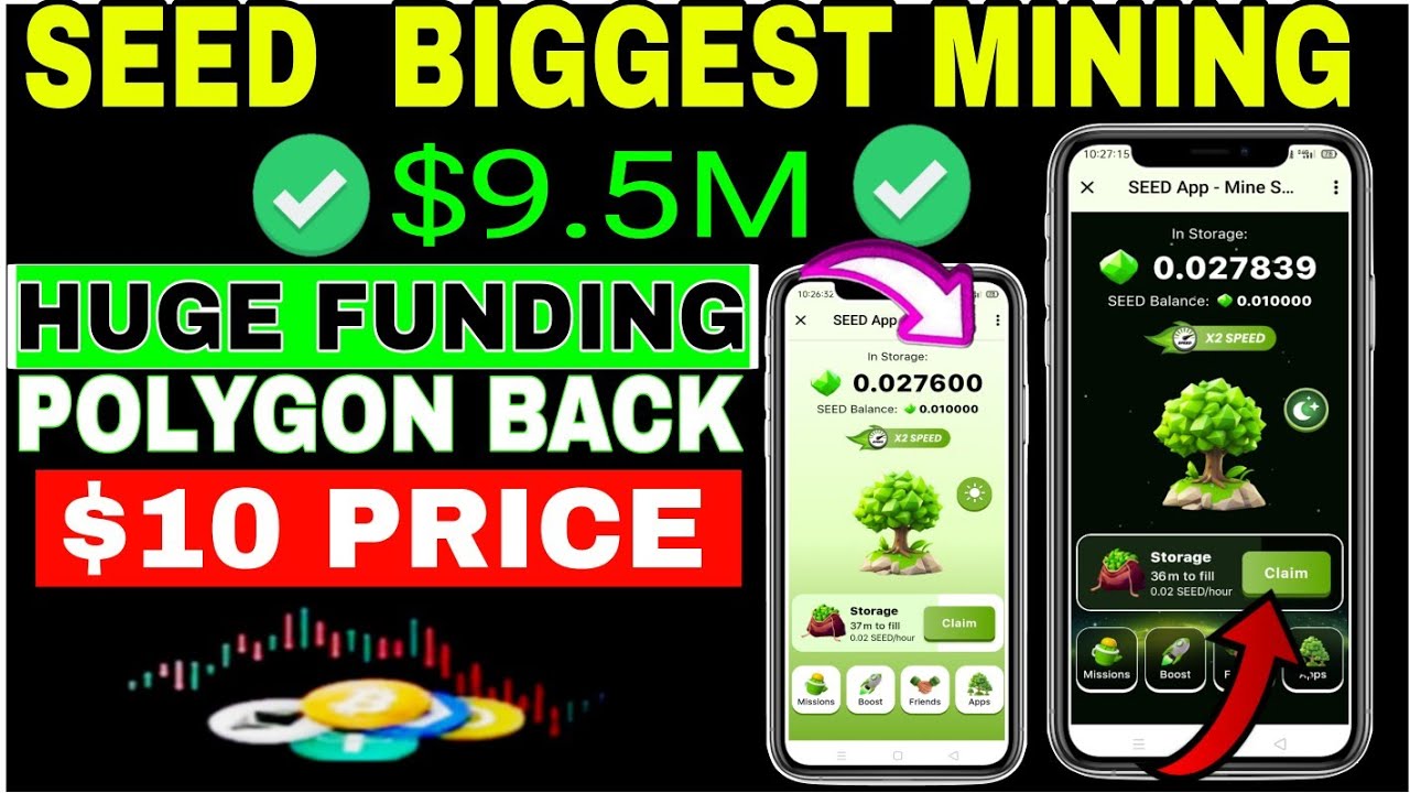 Mine SEED New Mining Project | crypto mining | new mining project | new mining app today