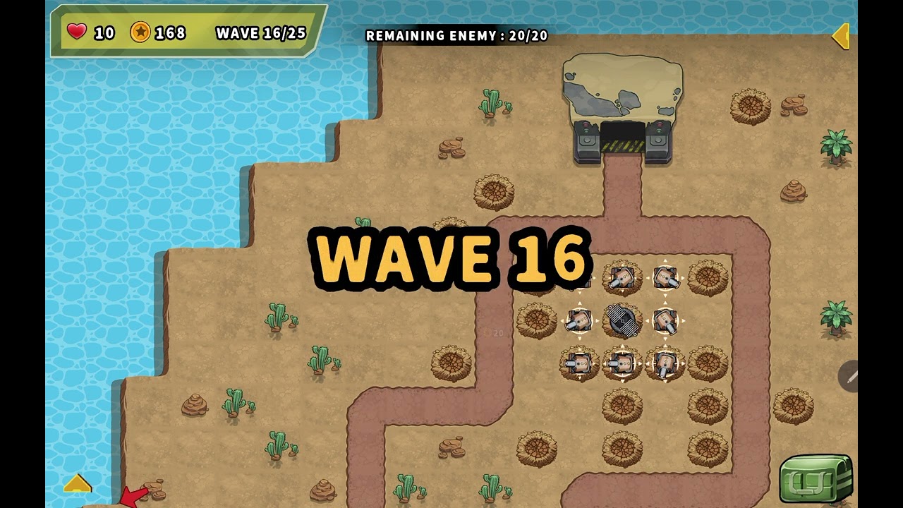 Turret Defense King: Level 46