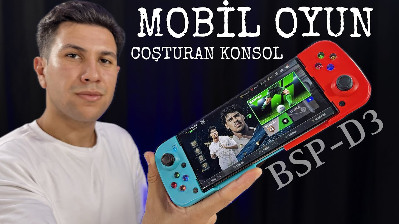 MOBİL OYUN COŞTURAN EL KONSOLU: BSP-D3 !
