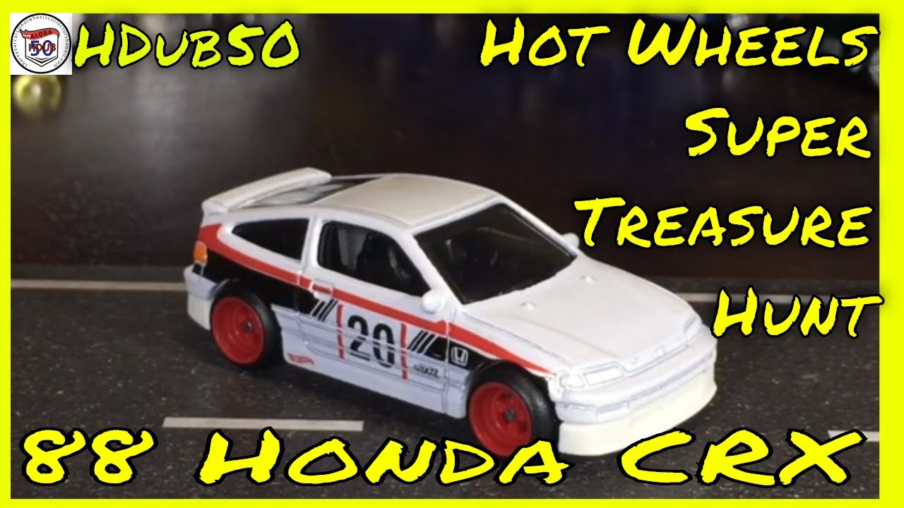 HDub50 Hot Wheels 88 Honda CRX Super Treasure Hunt Case E Subscription 3 of 12