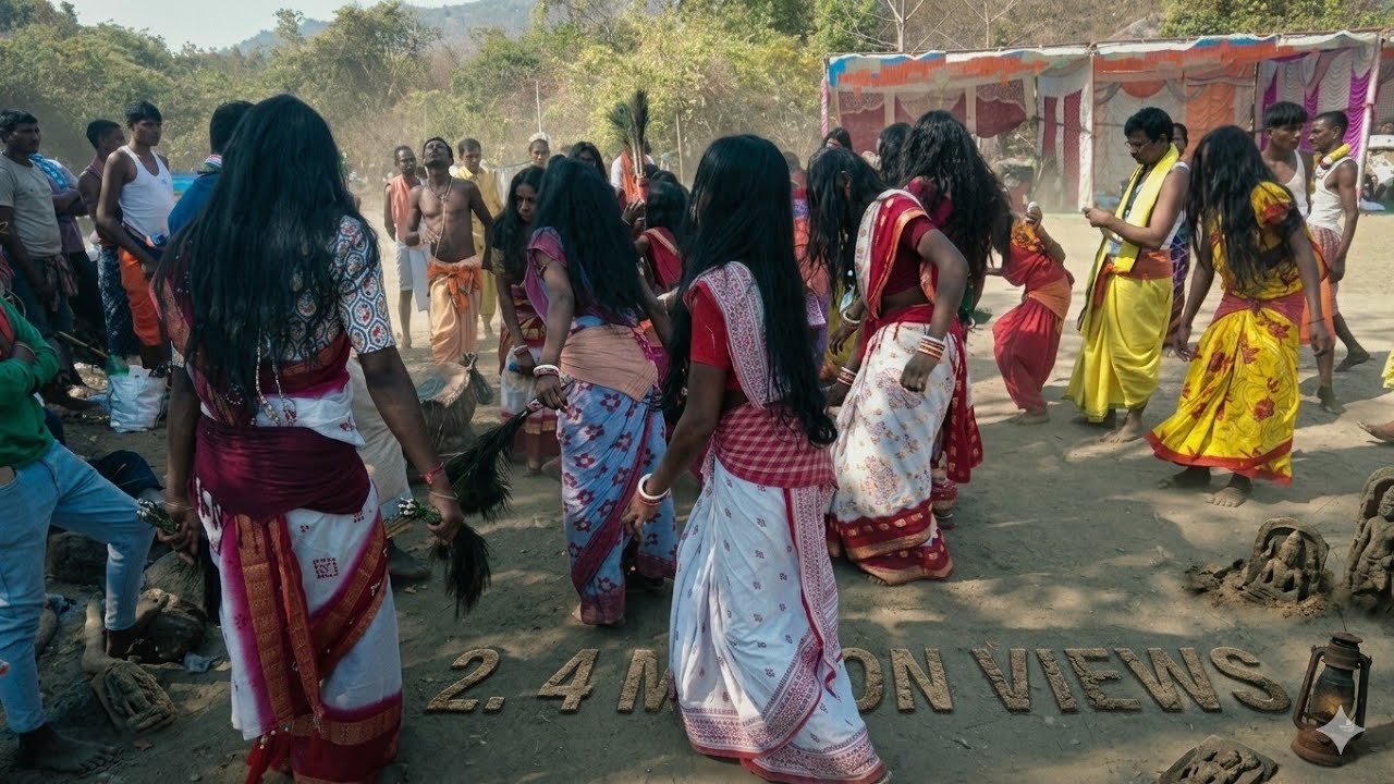 Manumkunda Bada Jatra 2025 | Devotees’ Energetic Dance | Amazing Jhumar Performance