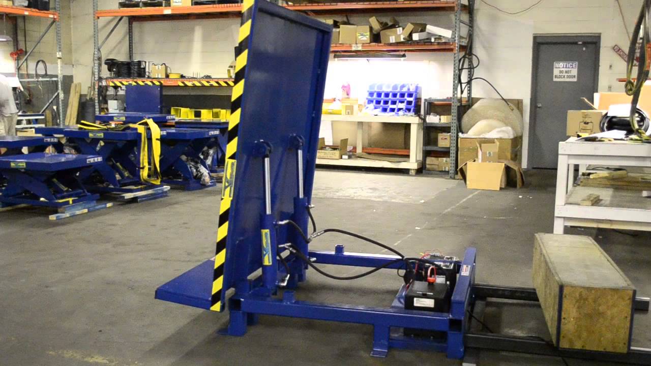 VERTI-LIFT HYDRAULIC TILT TABLE 90-DEGREE TILT