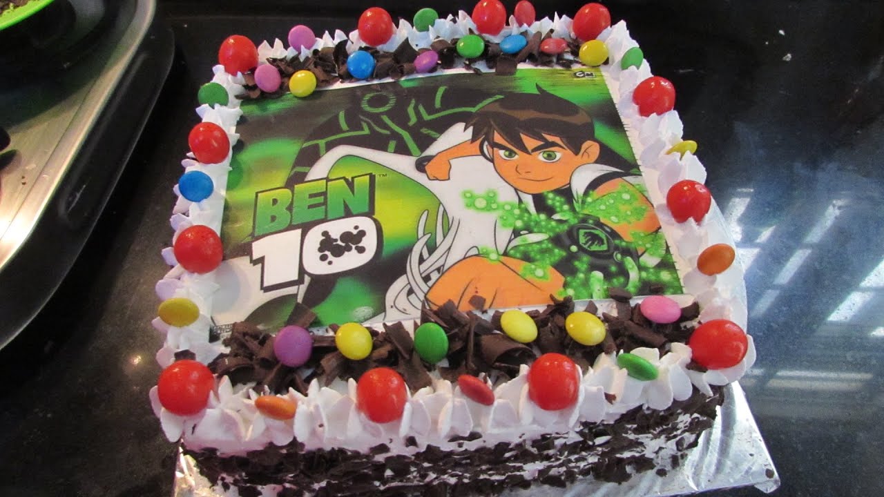 Birthday Cake - Ben 10 Cake Design and Cake Decoration For Kids