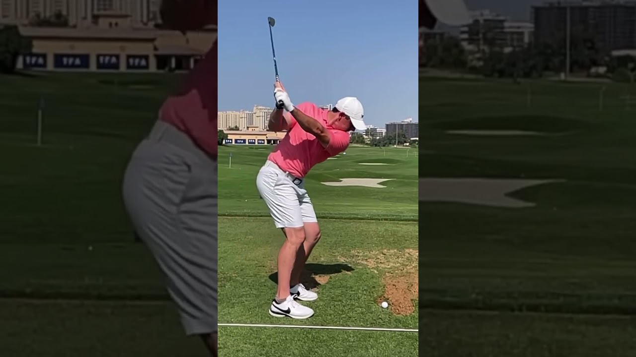 Rory McIlroy Iron Swing Slow Motion