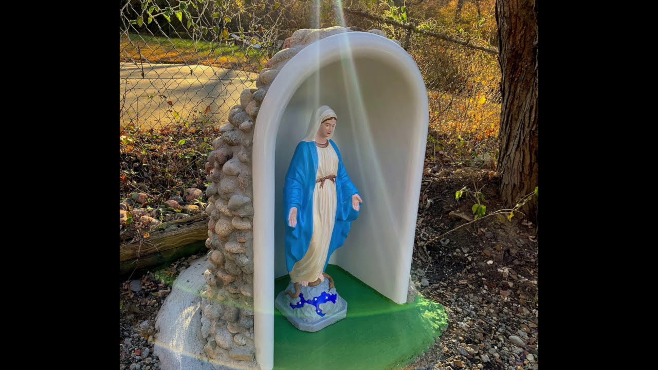How to make a Virgin Mary bathtub Grotto
