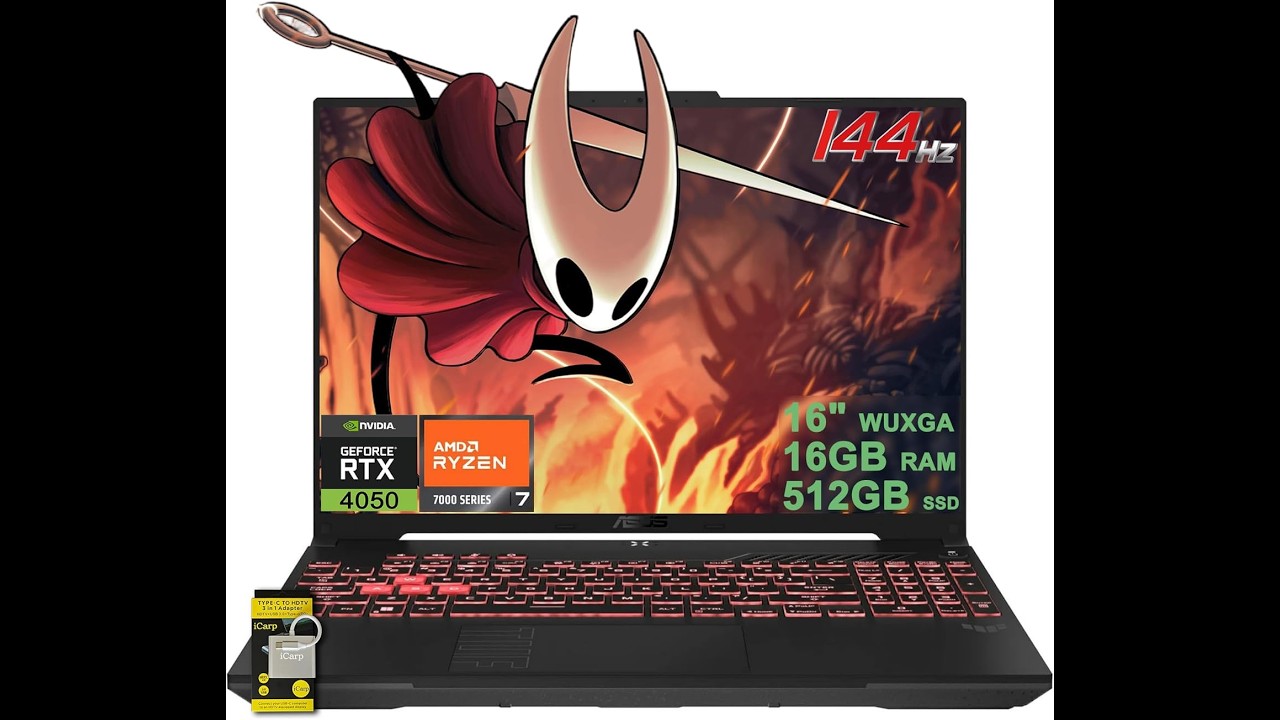 Review: ASUS TUF Gaming A16 – RTX 4050 & Ryzen 7 Power