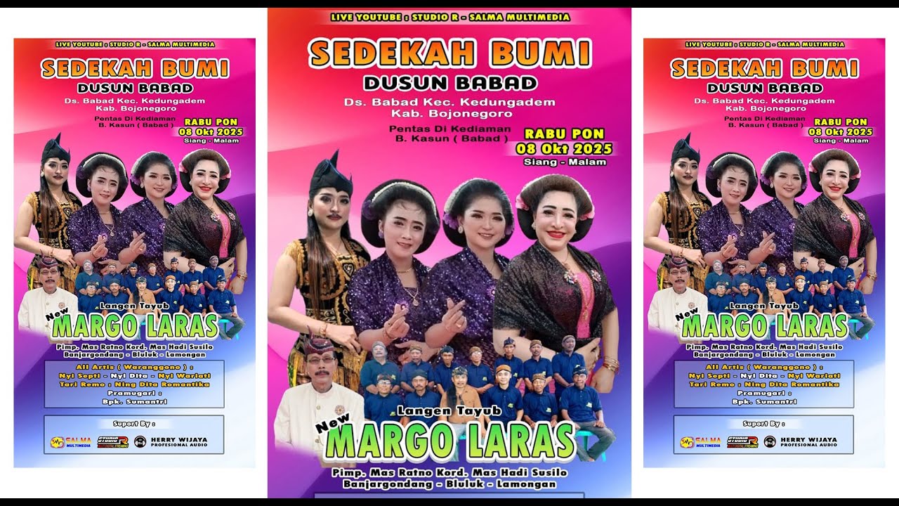 🔴LIVE TAYUB MALAM REMO NEW MARGO LARAS SEDEKAH BUMI DUSUN BABAD - DS. BABAD KEDUNGADEM