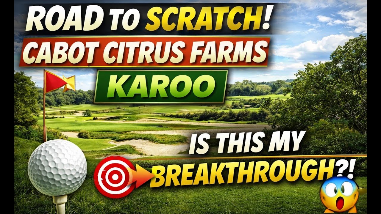 Can an 8.5 handicap Survive Cabot Citrus Farms Karoo? Road To Scratch