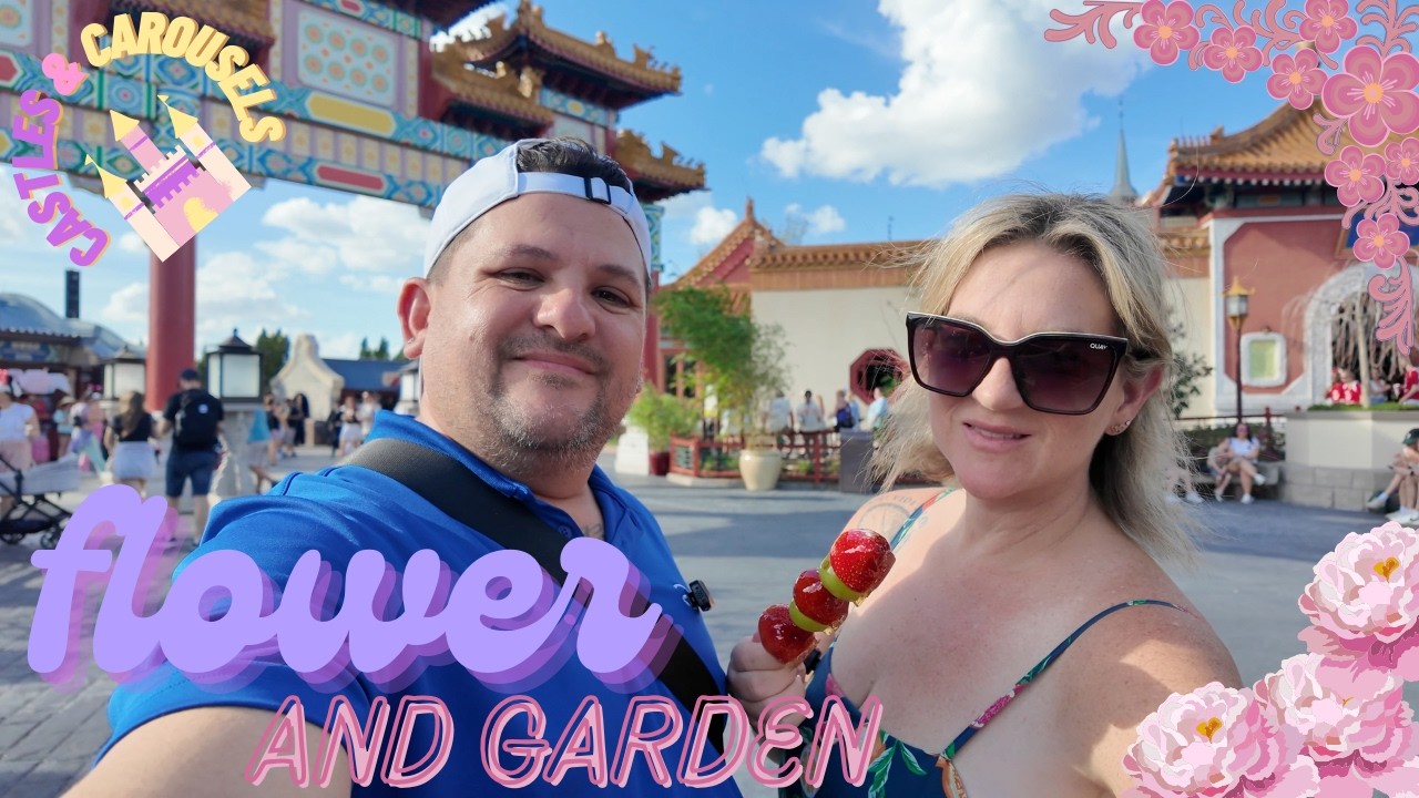 @castlesandcarousels go to #epcot #flowerandgarden2026 ! #deliciousfood and #amazingdrinks