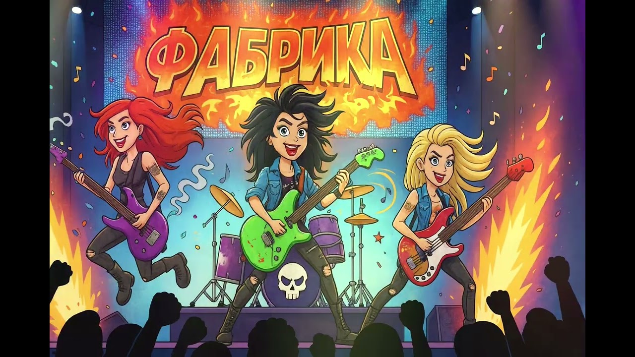 Фабрика - Про любовь (Heavy metal AI cover) 