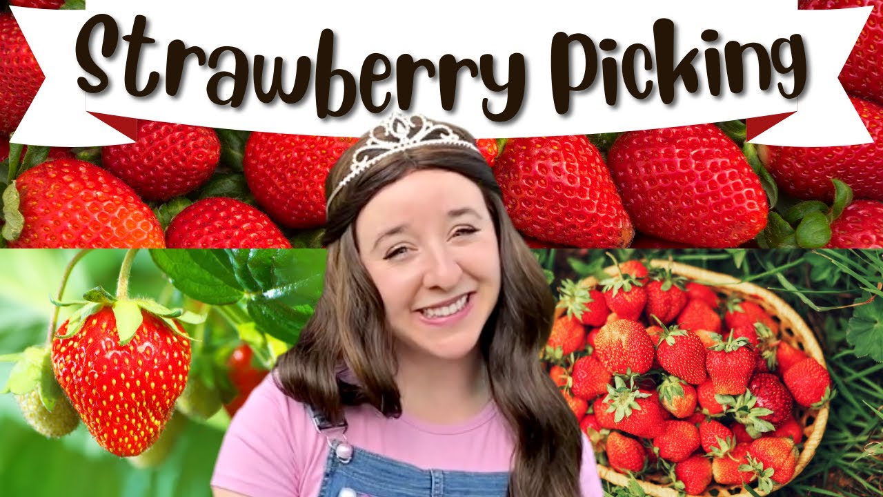 Let’s Go Strawberry Picking! |Educational Video for Kids| Princess Eleanor and Friends