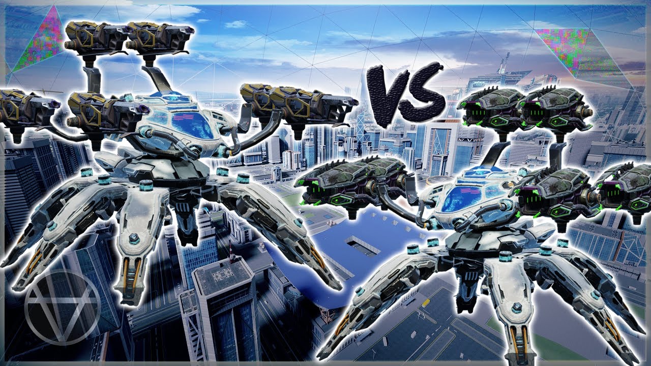 [WR] 🔥 Ksiphos VS Blight DAGON &ndash; Mk3 Comparison | War Robots