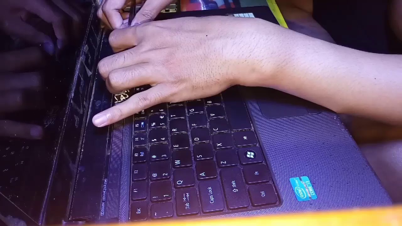 Replacing Laptop's Cmos Battery at home (Acer Aspire 4750)