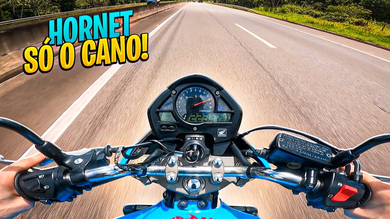 FIZ UMA VIAGEM COM HORNET SÓ O CANO