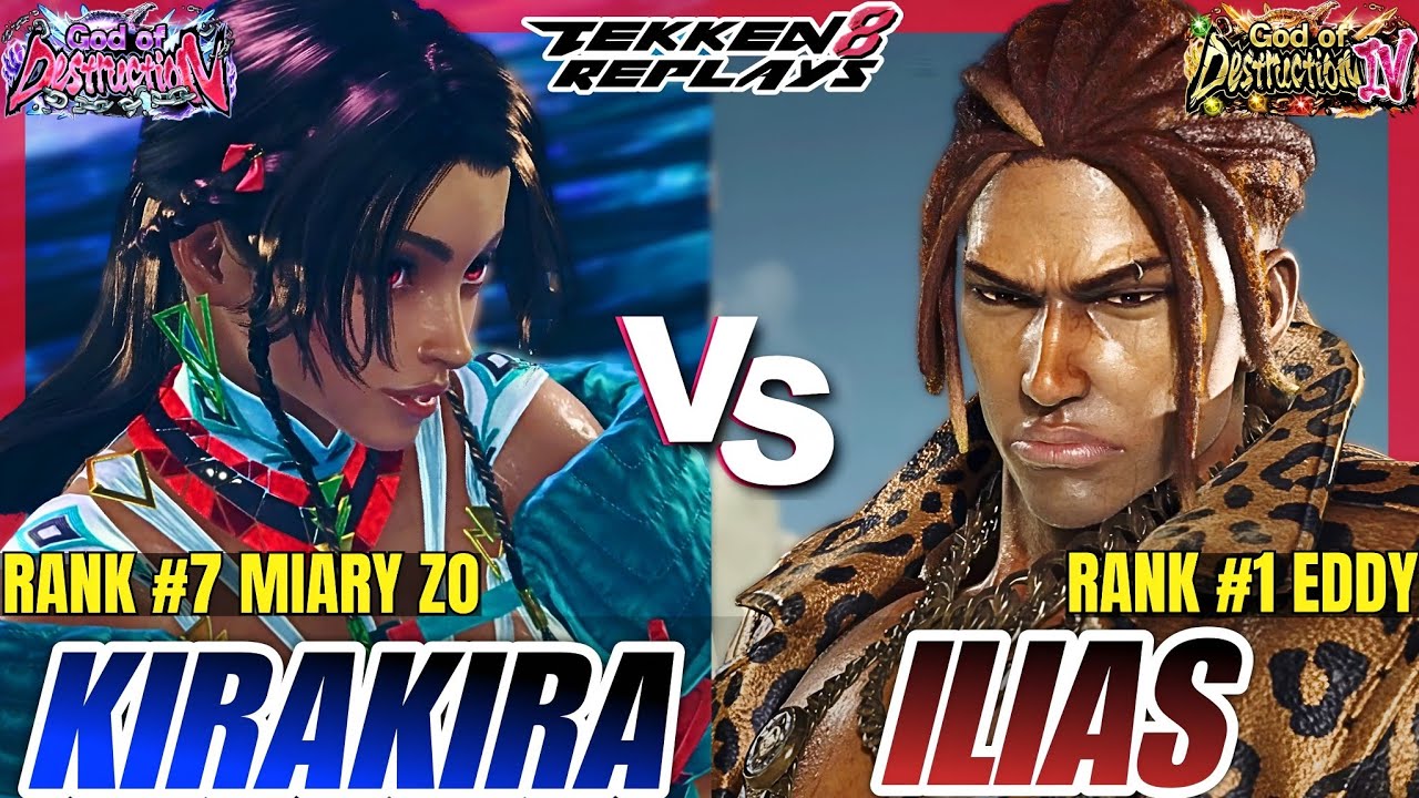 Tekken 8 - Kirakira (Miary Zo) vs Ilias (Eddy) - Epic Player Match