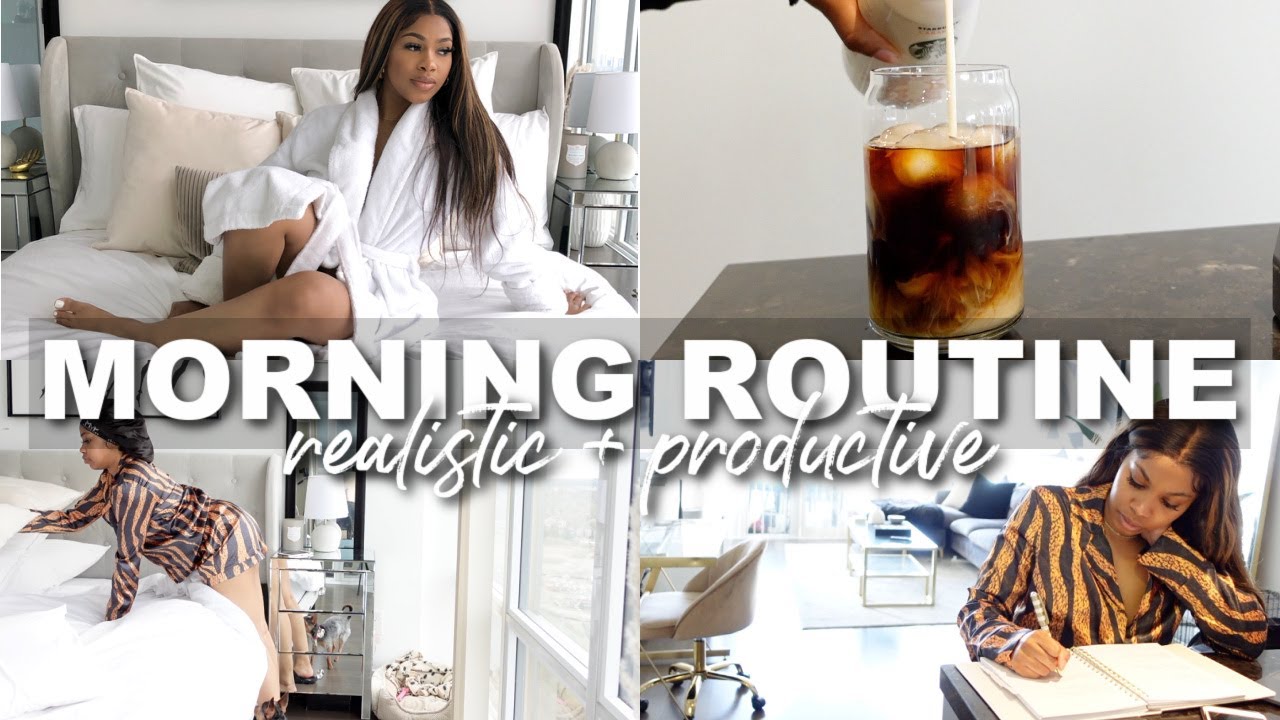 2021 MORNING ROUTINE | SKIN CARE ROUTINE, FITNESS, WORKING FROM HOME