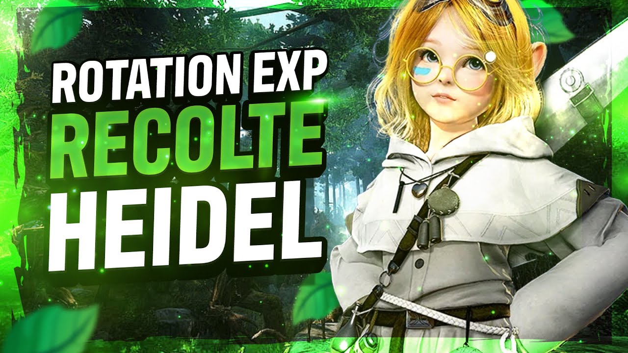 La rotation pour passer gourou en récolte rapidement sur black desert en 2025
