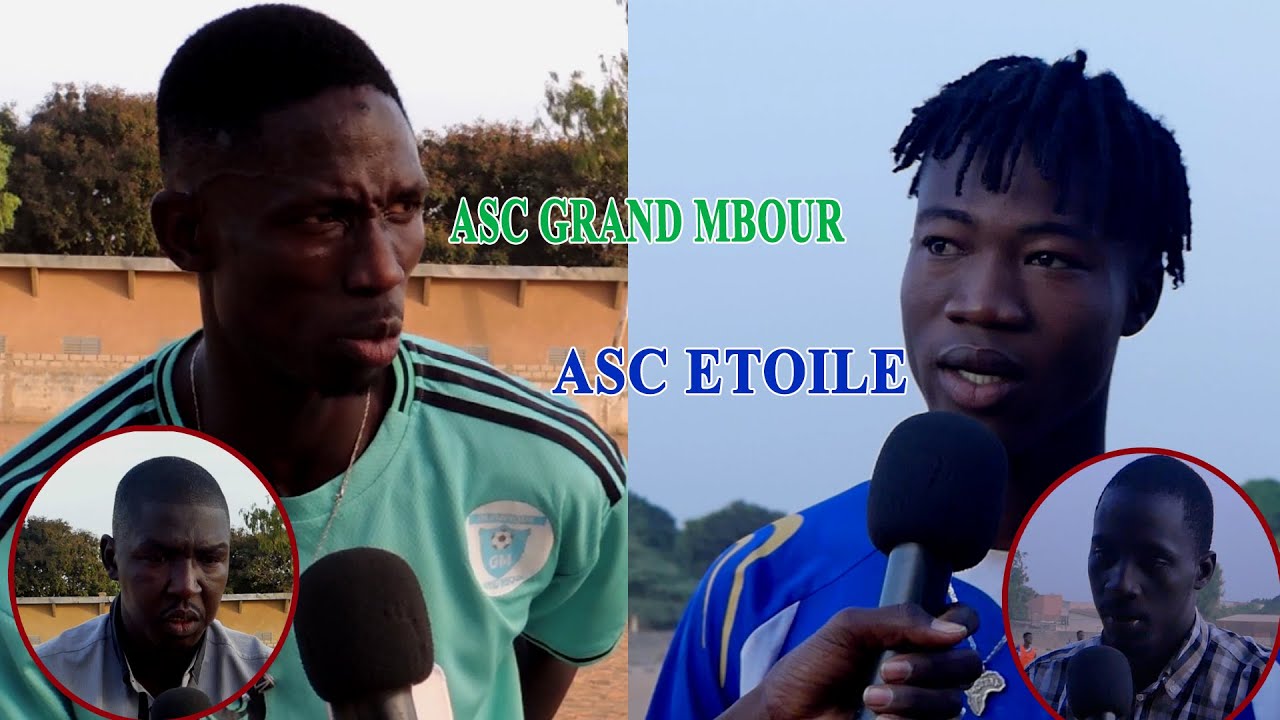 Navetane mbour : préparation demi final Zone 1B  Asc Etoile Vs Asc Grand Mbour... reaction des coach