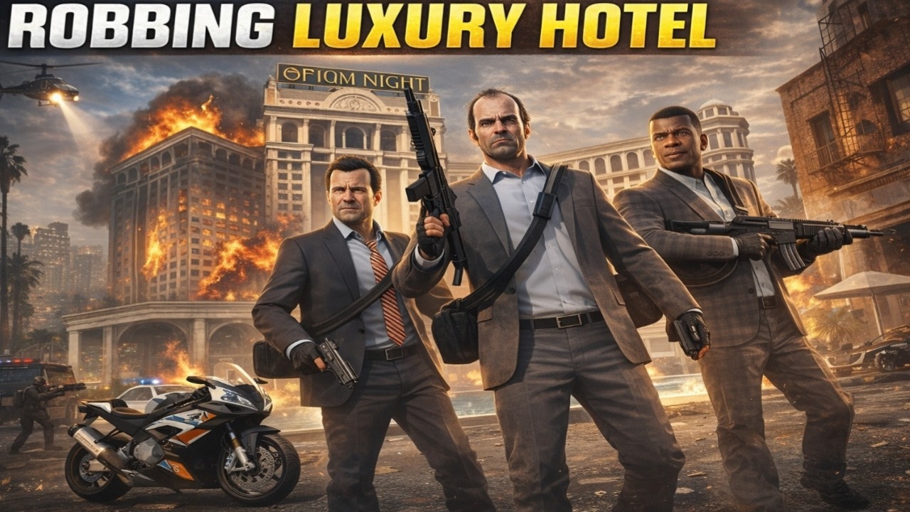 🔴MIDNIGHT HOTEL HEIST GTA5 LIVE /🤯🚔  #shortslive #gta5 #HURRAYGAMER