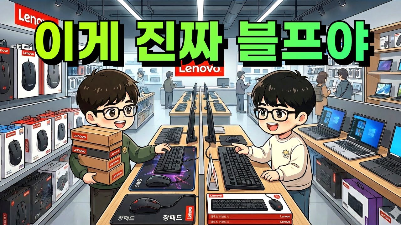 레노버가 90% 할인을 한다고? OK 재고 다 털어줄게요.