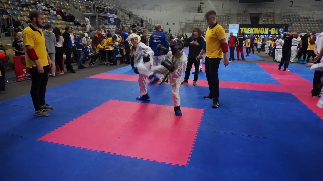 Semi contact -155cm |Franciszek Kamiński | Puchar Polski Taekwondo