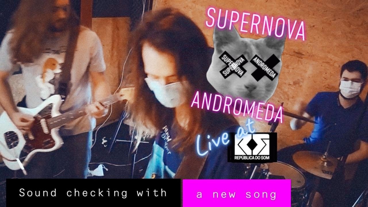 Supernova 🌌 - Supernova Andromeda | Sound Check before going live at Sound Republic Studios (Repost)