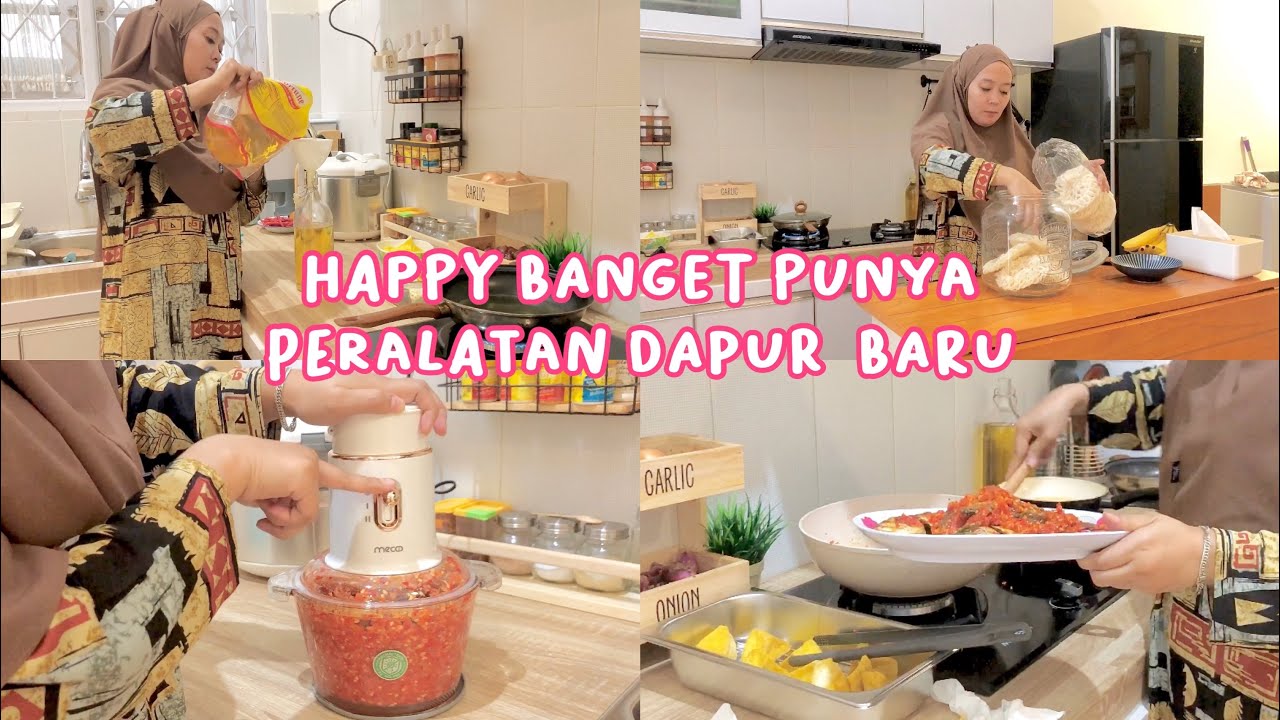 Kegiatan IRT Hari Ini | Unboxing Mecoo 5 In 1 Antibacterial Odorless Chopper