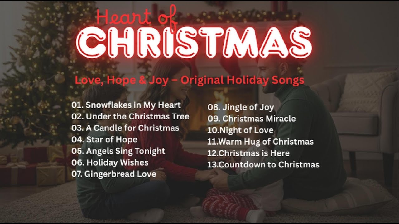 Heart of Christmas 🎄 Love, Hope & Joy | Original Christmas Songs Collection