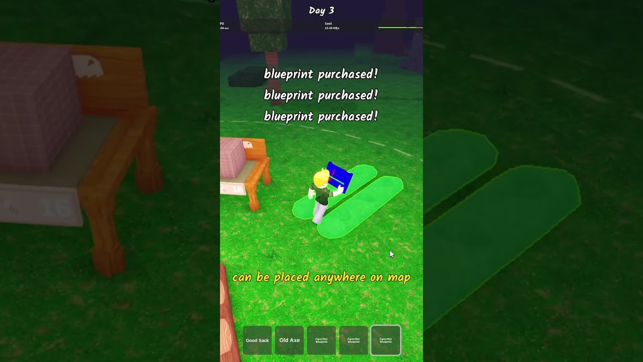 The *EASIEST/BEST* Way To Get The Vegetarian Badge In 99 NIGHTS IN THE FOREST | #roblox #shorts