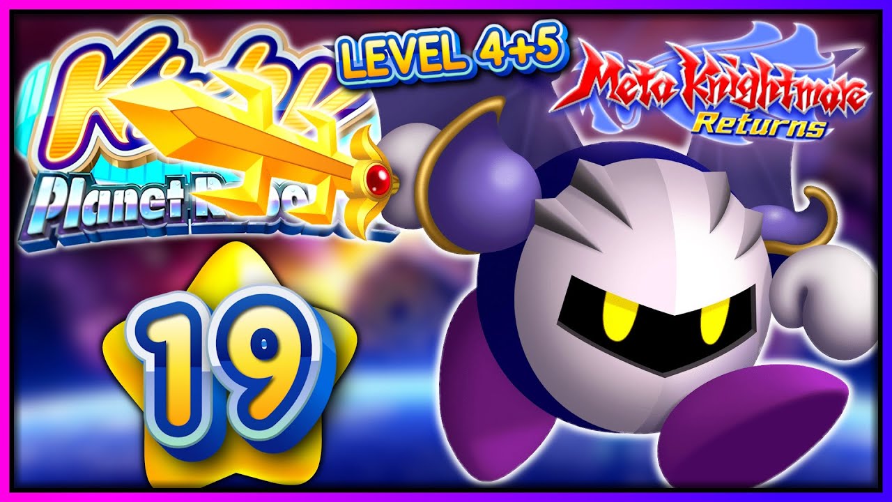 Albtraumeta-Knights Rückkehr! (Level 4 und 5) ⛓ KIRBY PLANET ROBOBOT [#19]