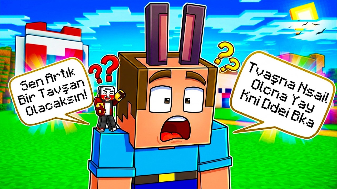 BALON KAFA'ya TAVŞAN TROLL‼️- BalonCraft #822 - Minecraft