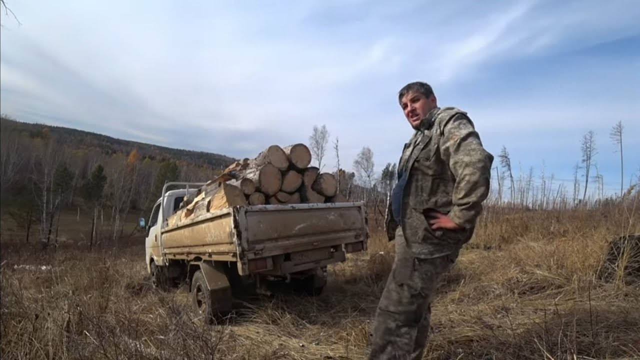 ЯПОНСКИЙ ГРУЗОВИК НА ГРАНИ НЕРЕАЛЬНОГО!!! ЗАГОТОВКА ДРОВ!!!