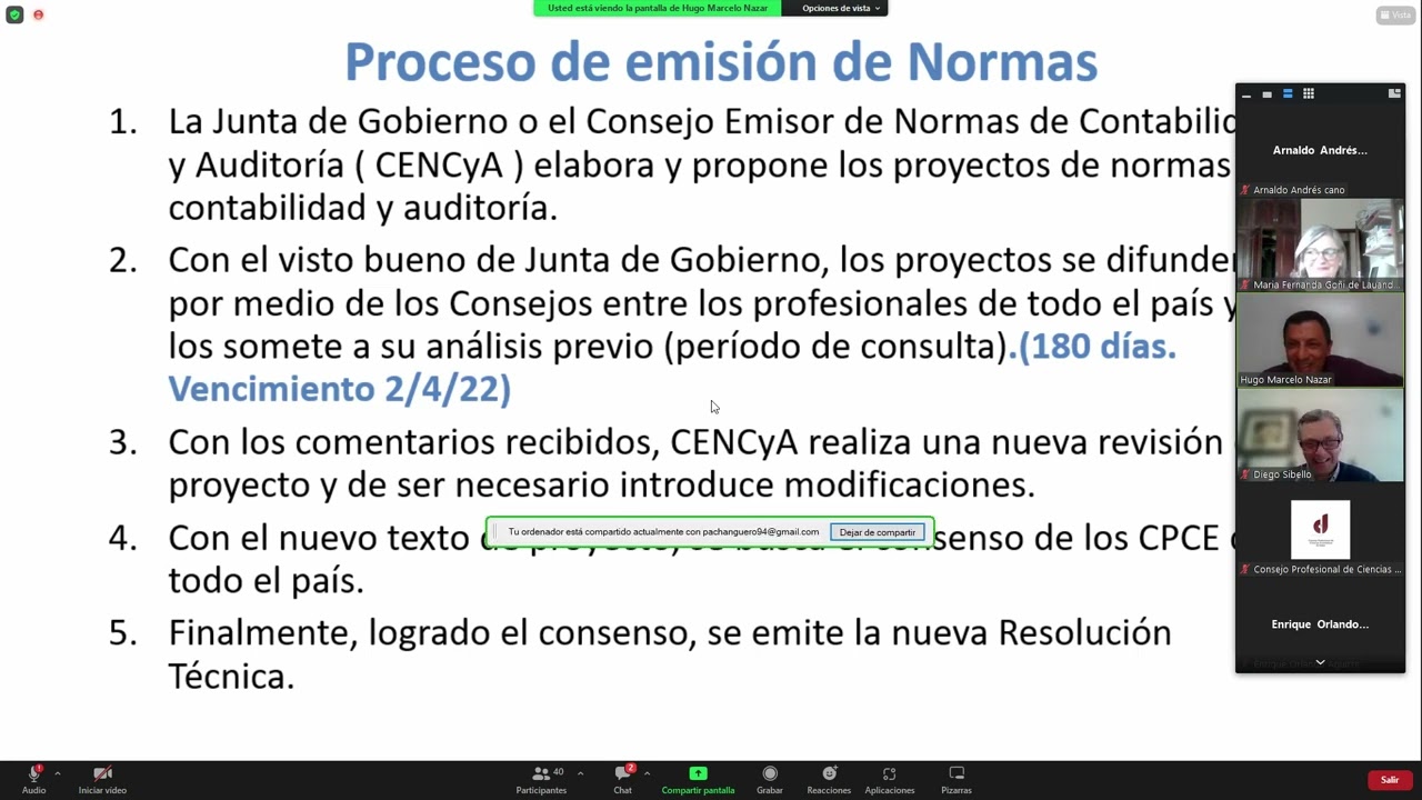 Resolución Técnica Nº 54: Norma Unificada Argentina De Contabilidad
