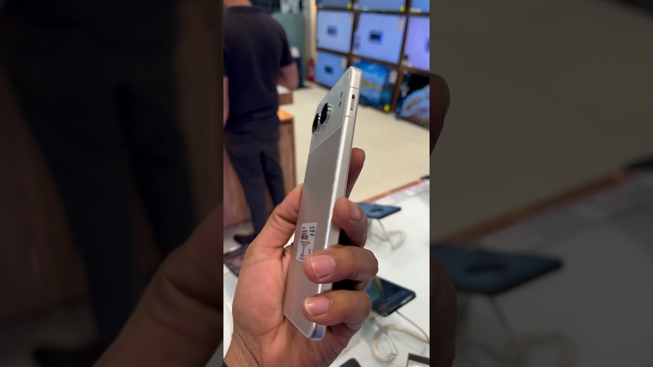 Oneplus Nord 4 silver colour #oneplusnord4 #oneplusnordseries #shortvideo