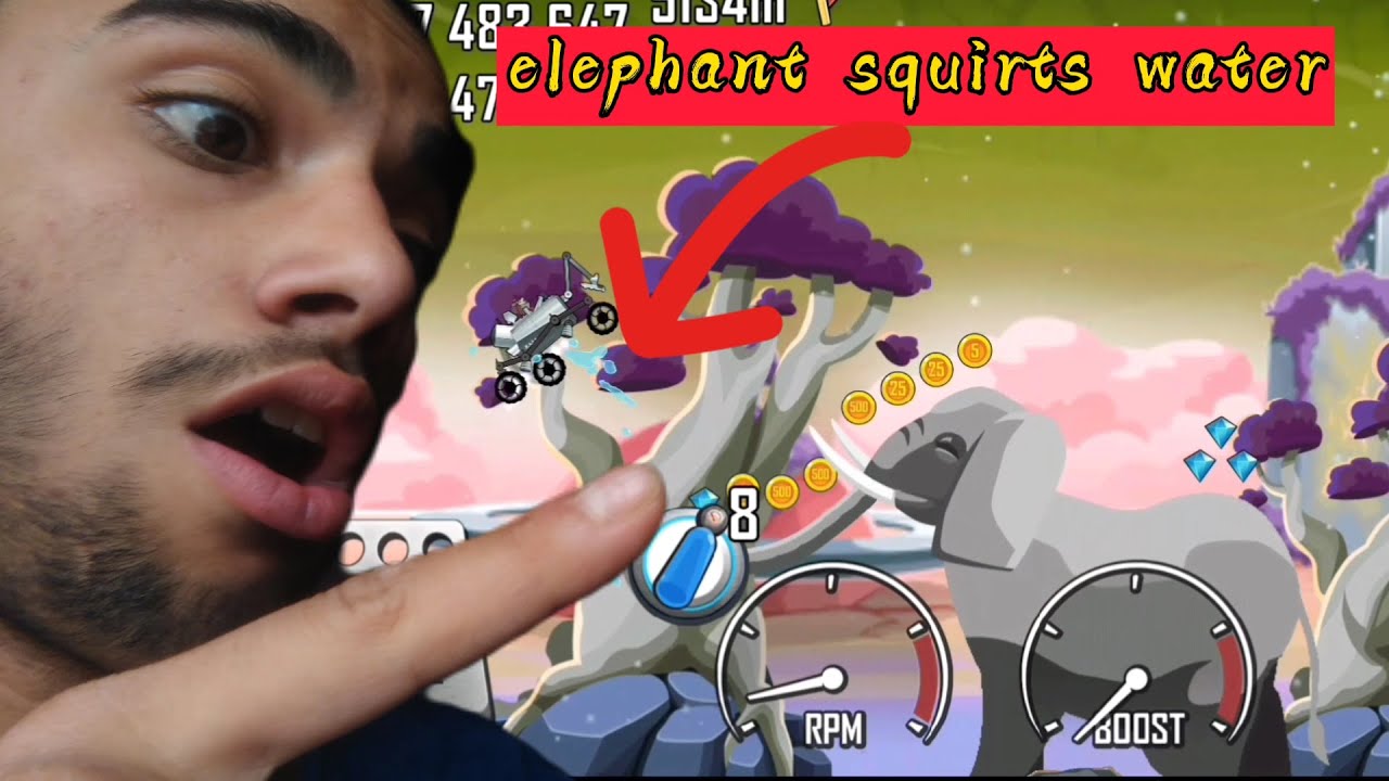 Hill Climb Racing- Prognosis 9999m Walkthrough Gameplay ( ELEPHANT SET OFF)