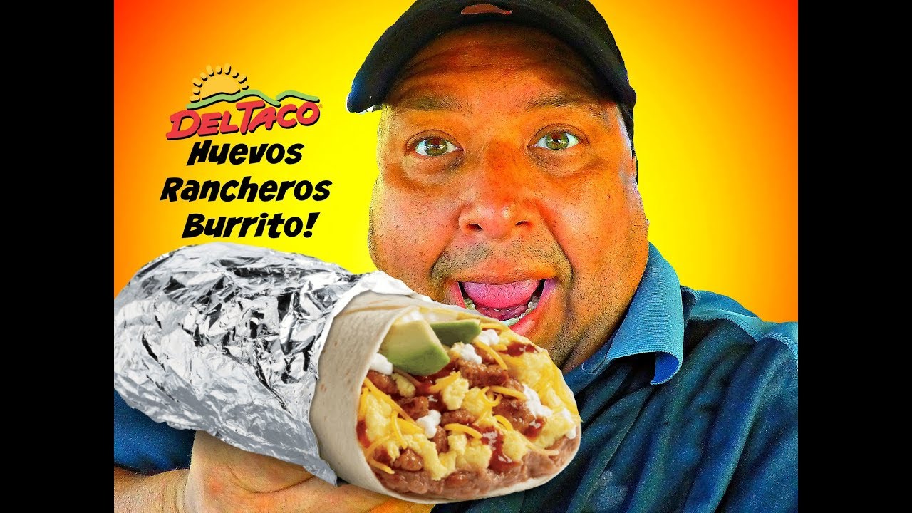 Del Taco® Huevos Rancheros Burrito REVIEW!